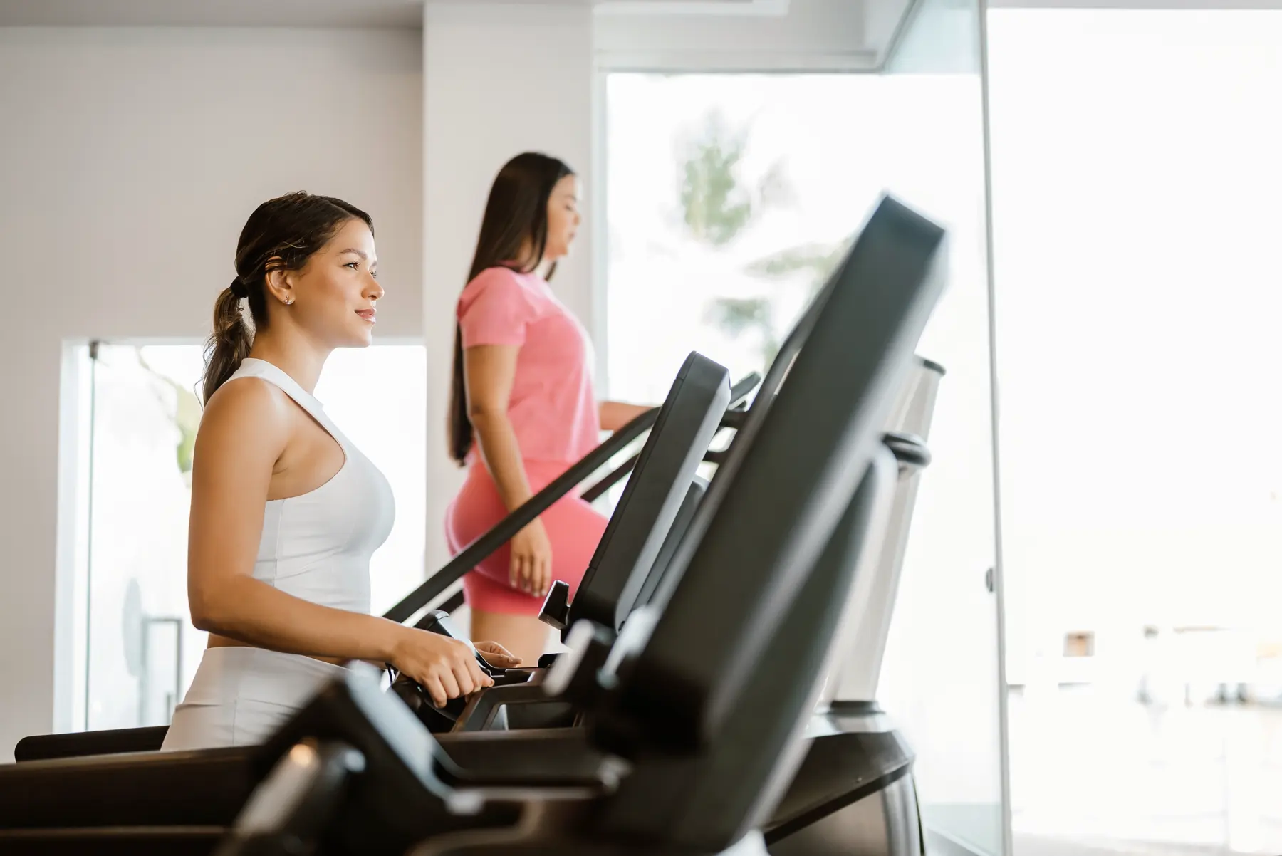 Fitness center at Ordovician Beach Resort
